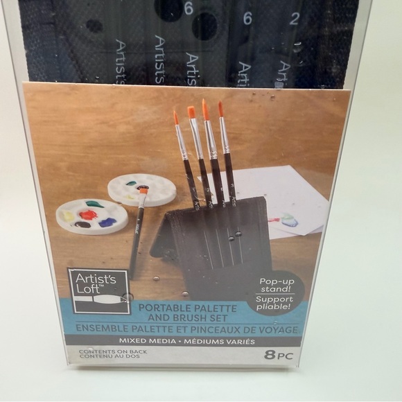 Mixed Media Portable Palette & Brush Set by Artist's Loft® - Picture 3 of 5